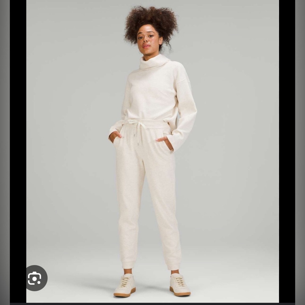 Lululemon Ribbed Sweater/Jogger Set